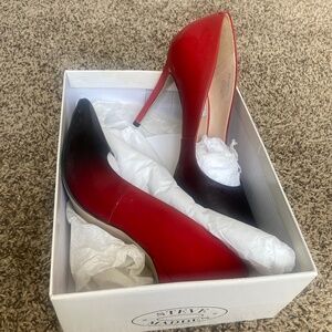 Steven Madden Zoey Red/Black